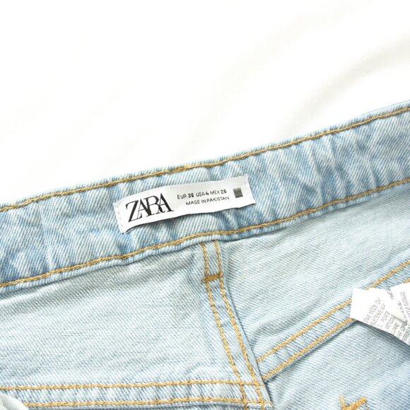 Zara Mom Fit Jeans with a High Waist - Picture 6 of 6